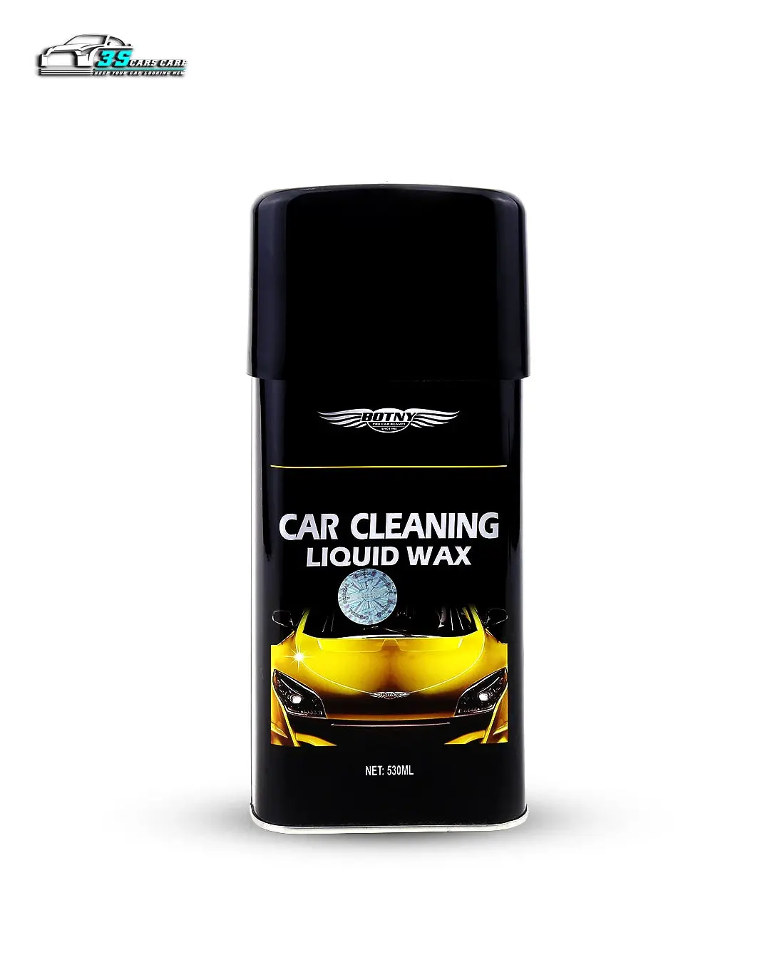 Car Cleaning Liquid Wax - 530Ml - Botny 1