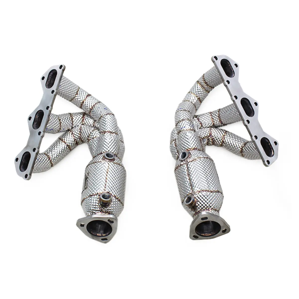 Catted Exhaust Manifold For Porsche Boxster Cayman 981 300 Cell 2