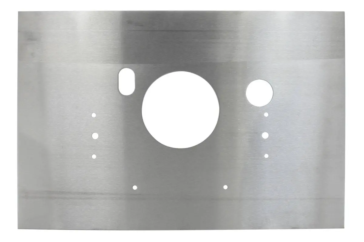 Chevy Aluminum Mid-Plate - 3/16In Thick 1