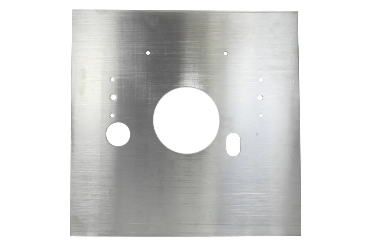 Chevy Aluminum Mid-Plate - 1/4In Thick 1