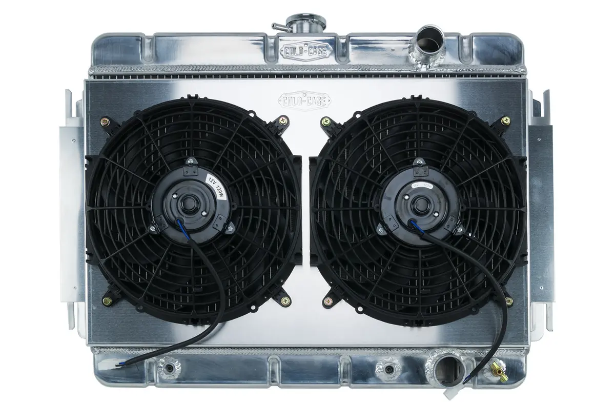 64-65 Chevelle Radiator & Dual 12In Fan Kit At 1