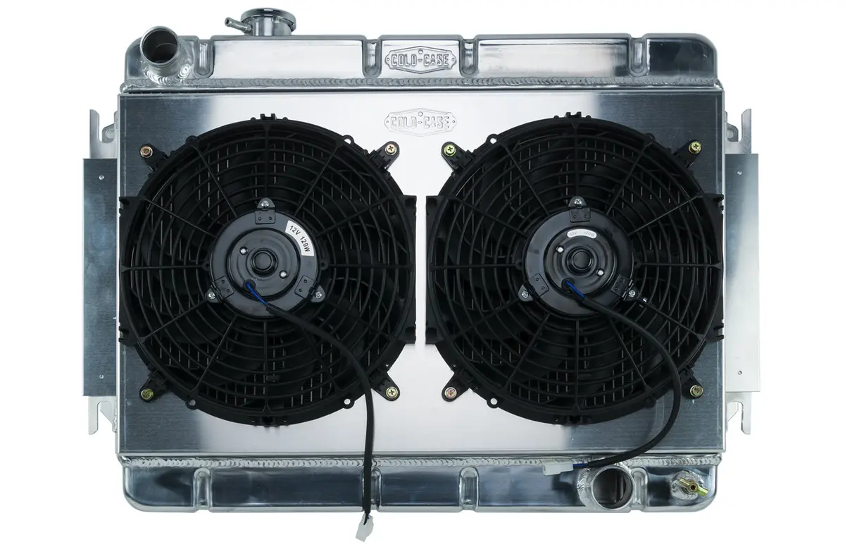 66-67 Chevelle Radiator & Dual 12In Fan Kit At 1