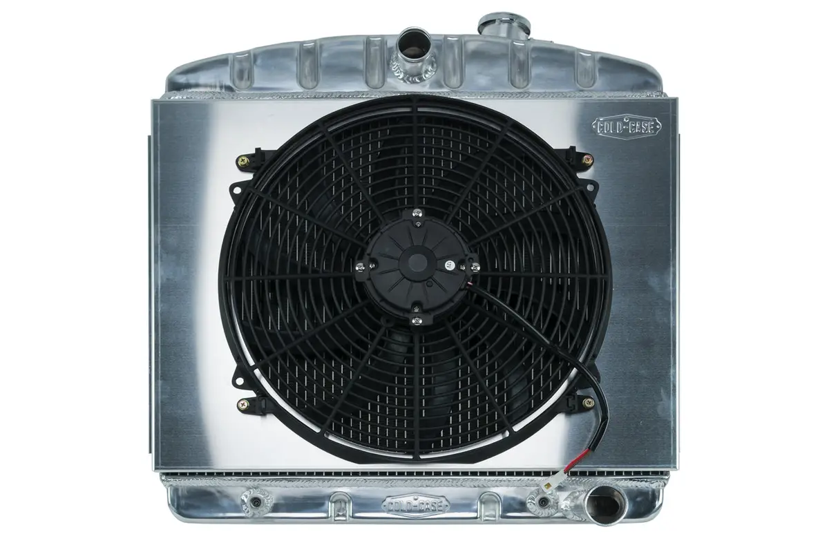 55-57 Tri-5 Chevy Radiat Or & 16In Fan Kit 1