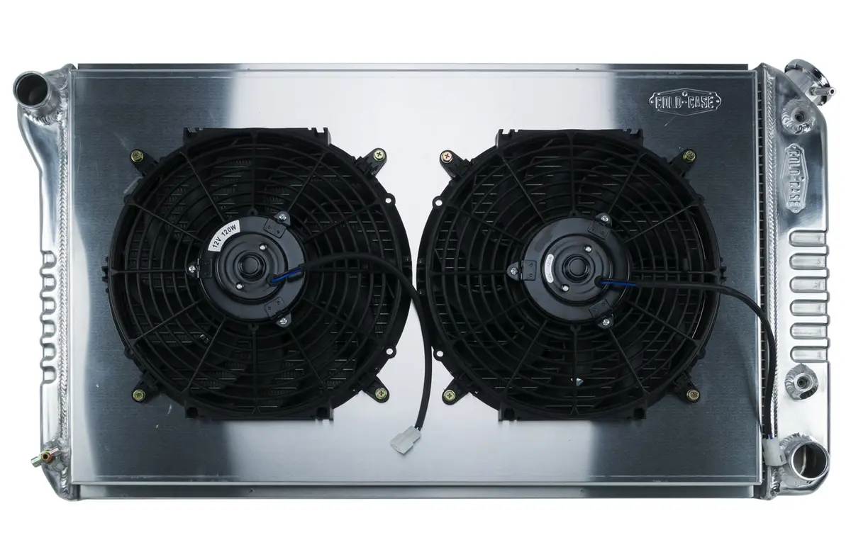68-72 A-Body Radiator At Dual 12In Fan Kit 1