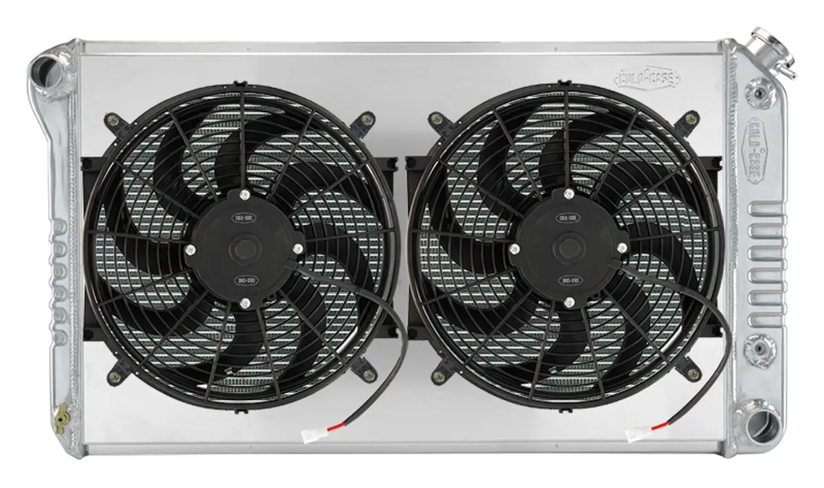 68-77 A-Body Radiator W/Dual 14In Fan Kit 1