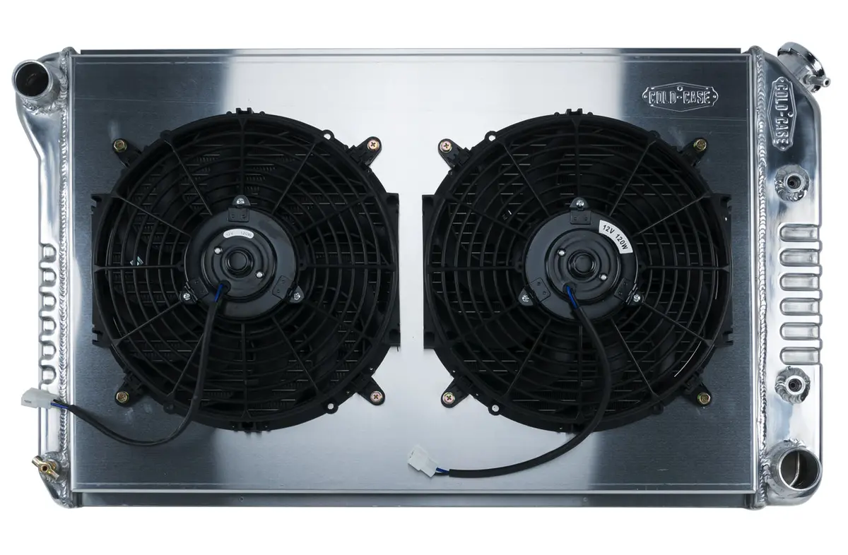 78-88 Gm G-Body Radiator & 12In Dual Fan Kit At 1