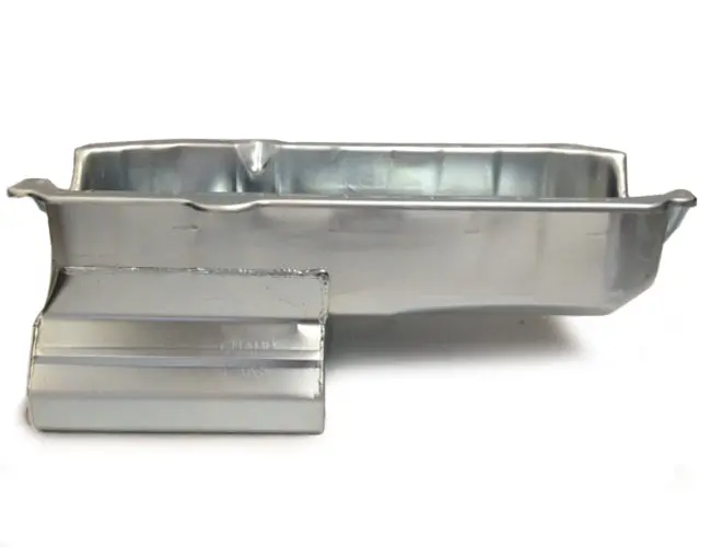 Champ Pans Sbc S/S Oil Pan W/Lt 1986 & Newer Block 1