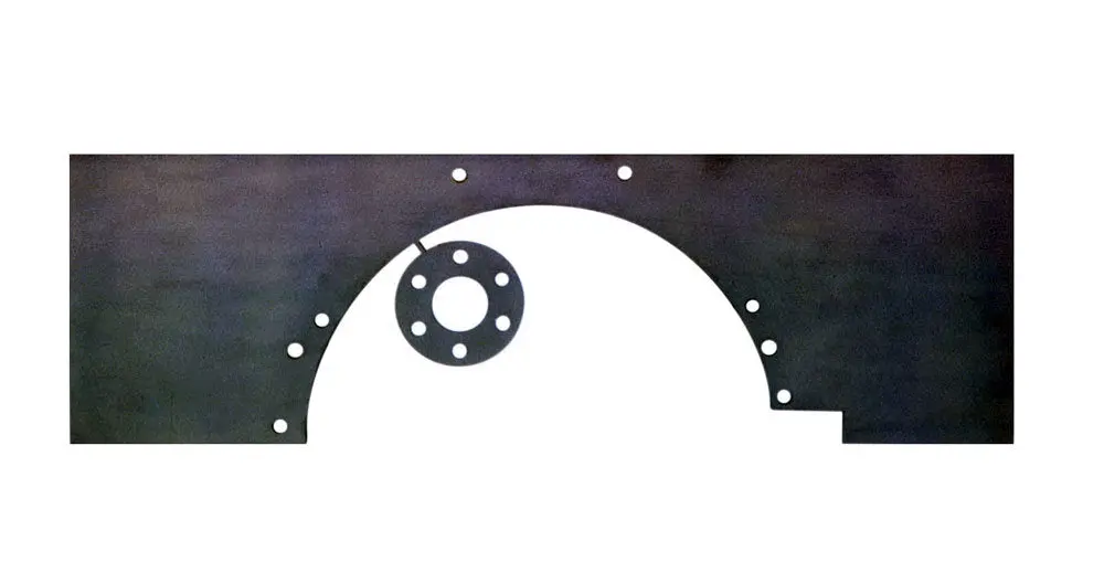 Mid Motor Plate - Sbf Steel .090 1