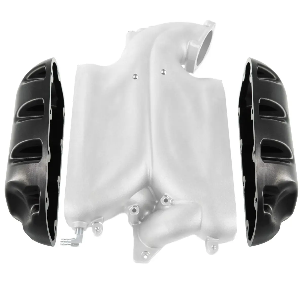 Billet Aluminum Intake Manifold Side Caps For Cosworth Plenum Vq35de 3.5L 350Z G35 1