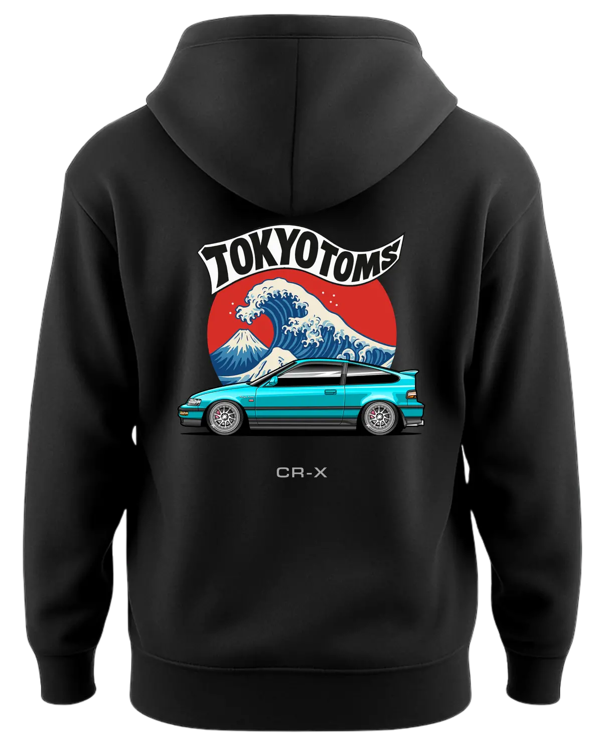 Tokyo Toms Honda Crx Wave Hoodie 1