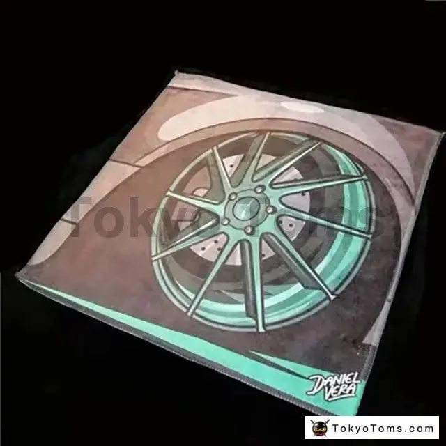 Cvt Rims Jdm Car Towel 35Cm X 35Cm 1