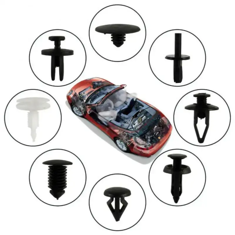 Car Accessories Auto Fastener Clip Mixed Car Door Trim Panel Retainer Fastener Kit 1