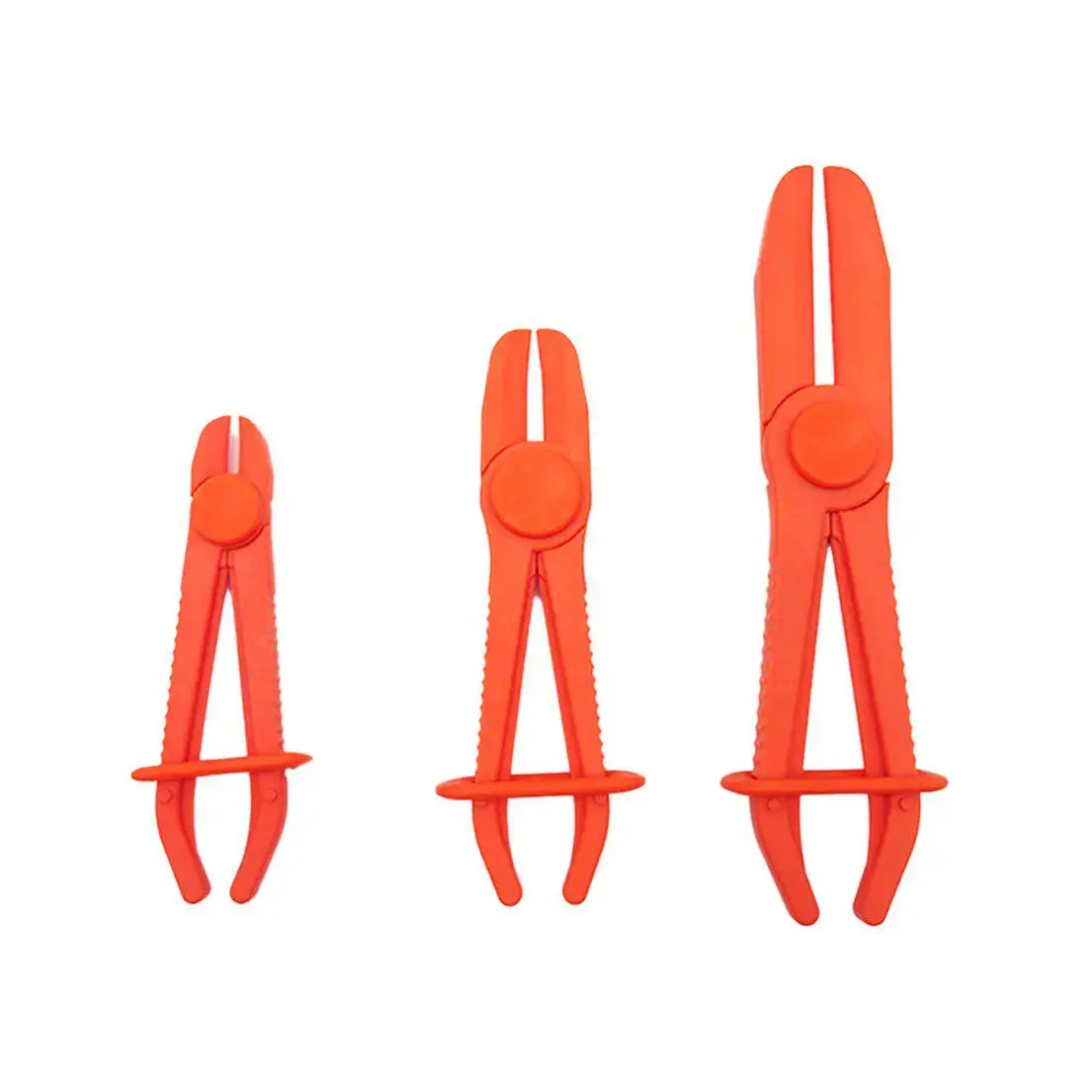 Car Hose Brake Line Crimping Pliers Clamp Tool Plastic Tubing Cut Off Sealing 1