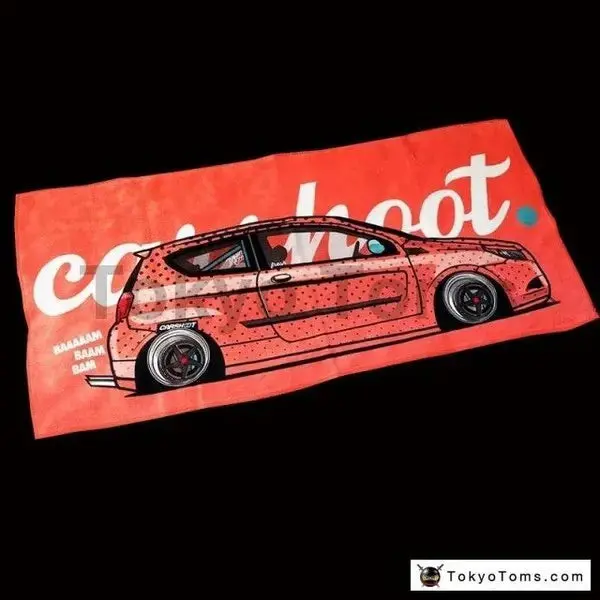 Carshoot Jdm Car Towel 75Cm X 35Cm 1
