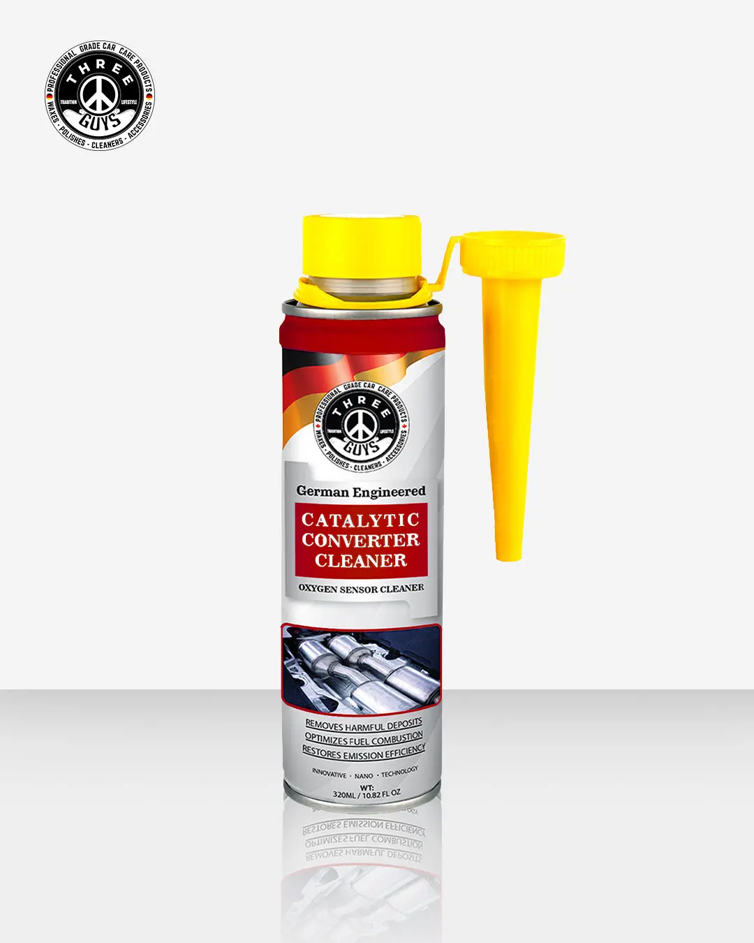 Catalytic Converter Cleaner - 320Ml | Three Guys (German Engineered) 1