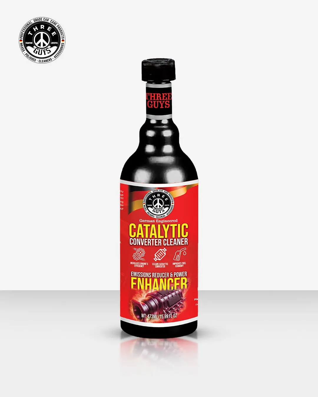 Catalytic Converter Cleaner – 473Ml – Three Guys - German Engineered 1