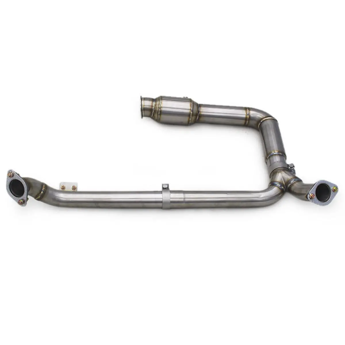Catted High Flow Exhaust Downpipe For Porsche Boxster Cayman 718 Spyder Gts 1