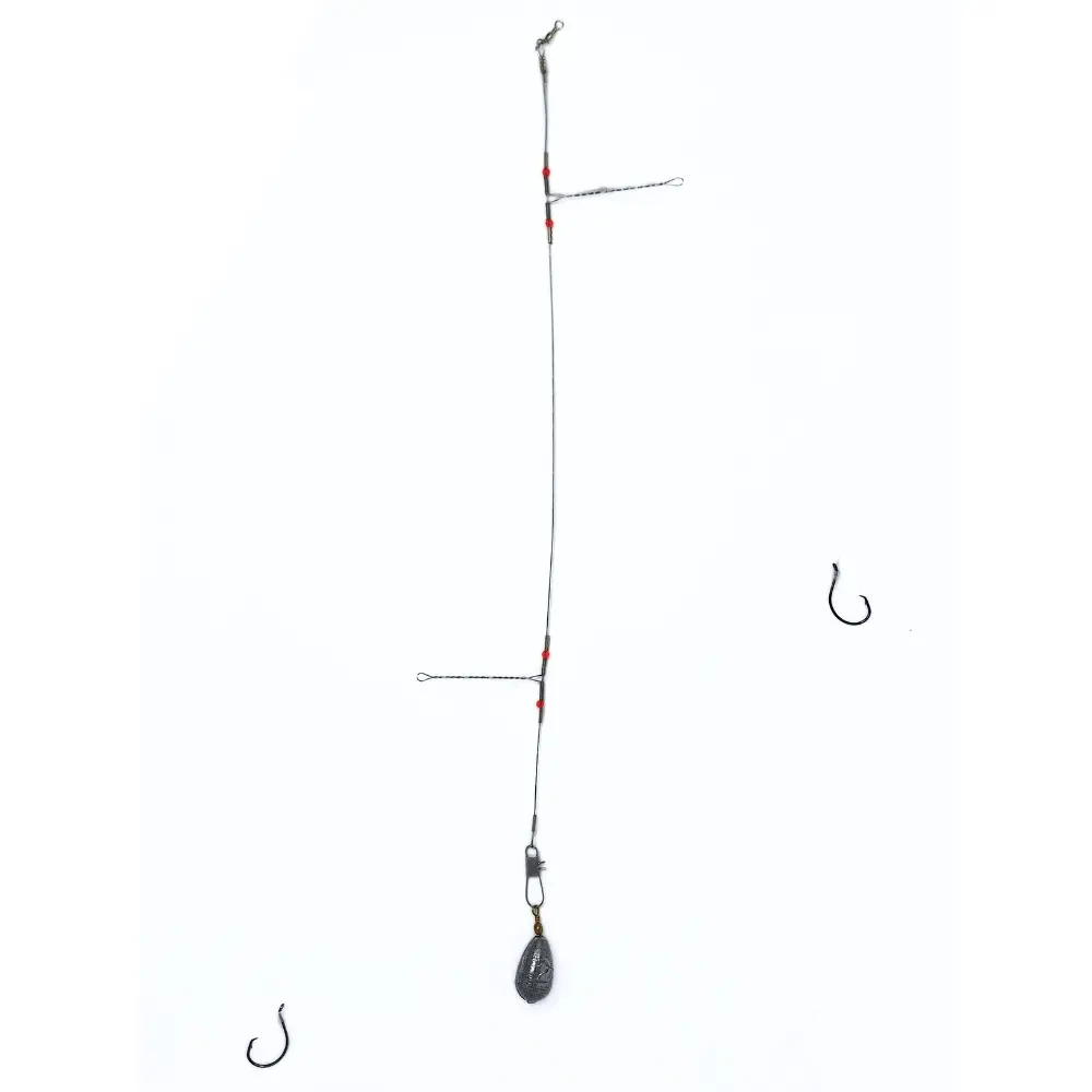 Fully Rigged Bottom Rig With Circle Hooks 1