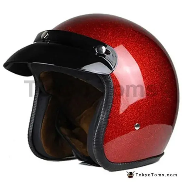 Classic Retro Open Face Helmet 1