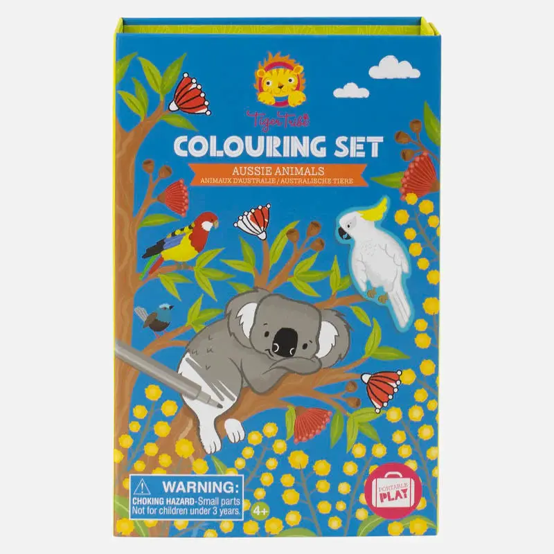 Colouring Set - Aussie Animals 1
