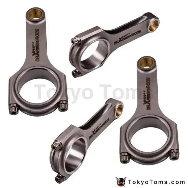 Connecting Rod Rods For Ford Duratec 2.0L For Mazda Mzr 2.0 B2000 Arp 2000 Bolt Pleuel Bielle 800Hp 4340 Forged Floating Piston 1
