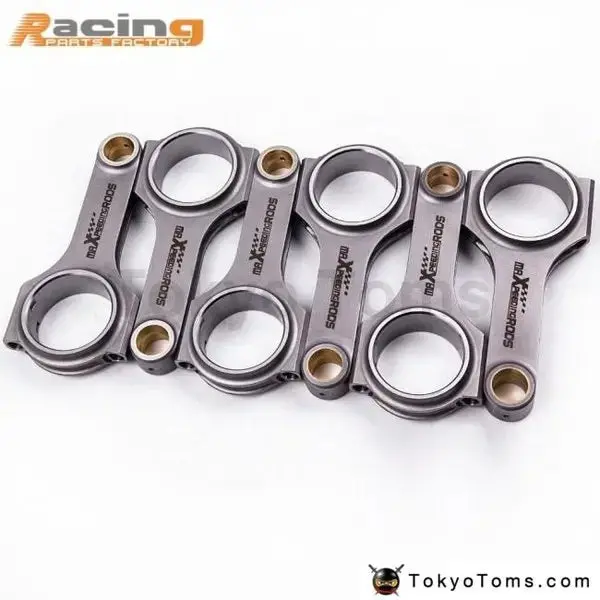 Connecting Rod Rods For Nissan Patrol Datsun 280Z 280Zx Turbo L28 Conrods Arp2000 Bolts Floating 800Bhp Shot Peen Crankshaft 1