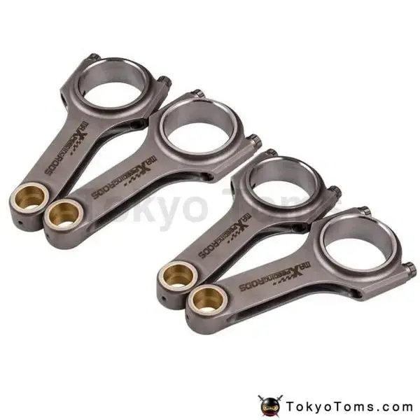 Connecting Rods For Vw Golf Mk4 Passat Audi Tt 1.8T 144Mm 19Mm Pin Arp2000 4340 Steel Forged Conrods Floating Balanced Cranks 1
