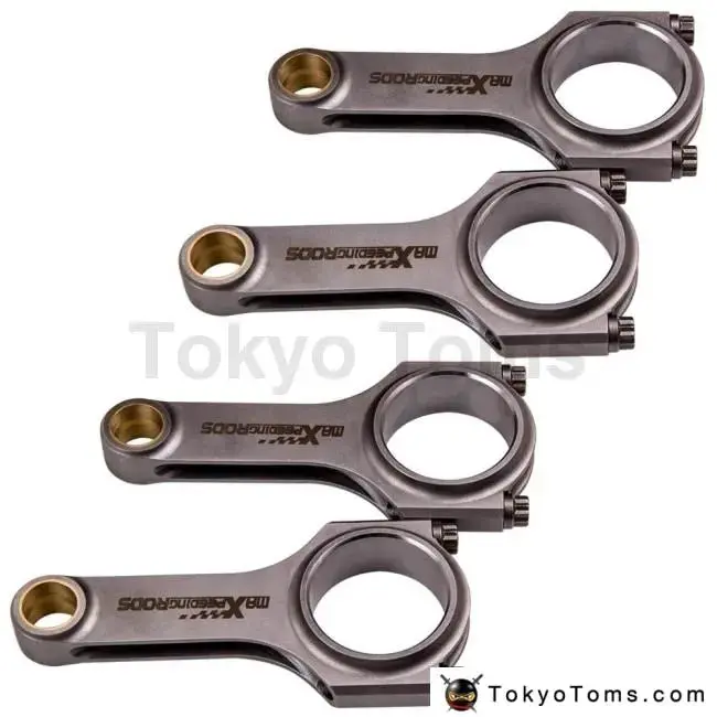 Conrod Con Connecting Rod For Toyota Corolla 7Afe 7A-Fe Arp Bolts Forged 4340 Steel 132.5Mm 800Bhp Tuv Certification Cranks 1