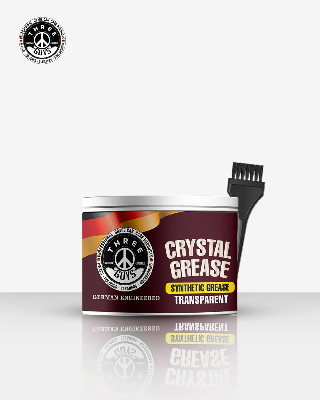 Crystal Grease – Transparent Synthetic Grade | Three Guys - German Engineered 100G 1