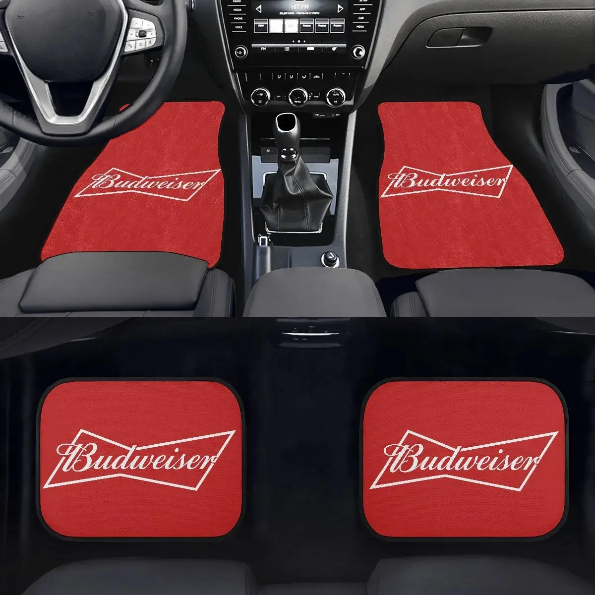Custom Budweiser Floor Mats 2