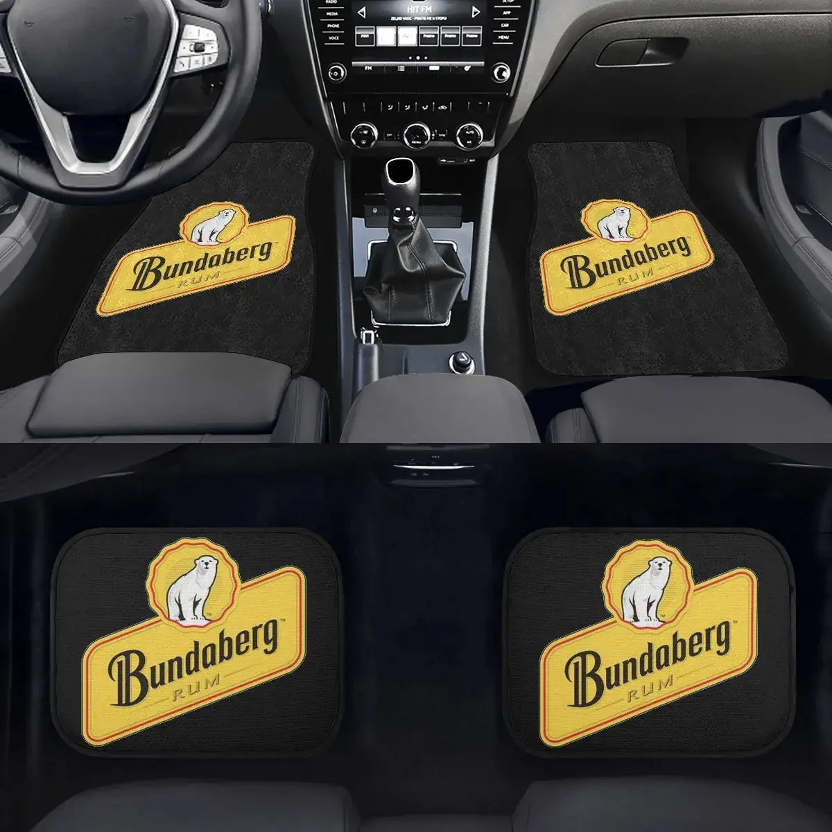 Custom Bundaberg Rum Floor Mats 1
