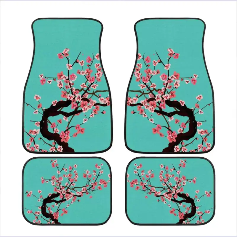 Custom Cherry Blossom Floor Mats 2