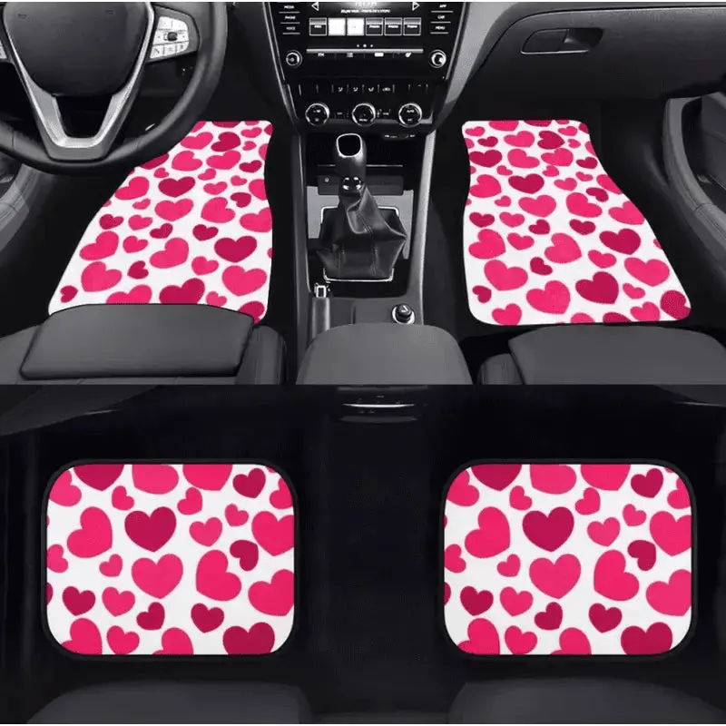 Custom Hearts Floor Mats 1