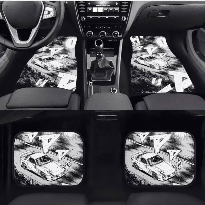 Custom Initial Rx7  Floor Mats 1