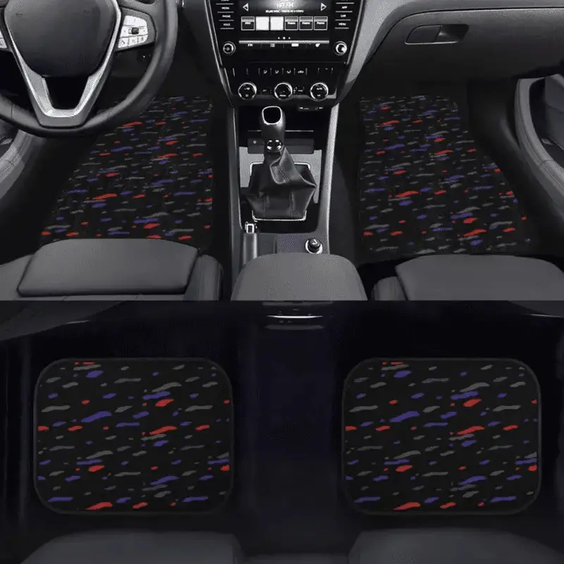 Custom Leopard Floor Mats 1