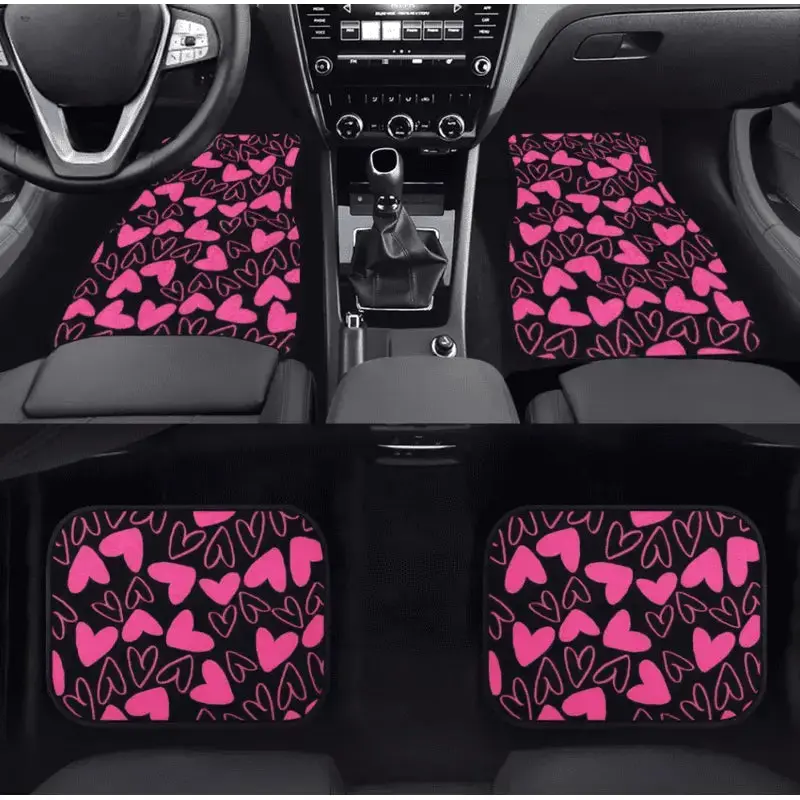 Custom Love Hearts Floor Mats 1