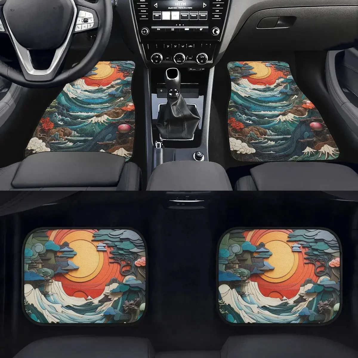 Custom Shimonada Floor Mats 1