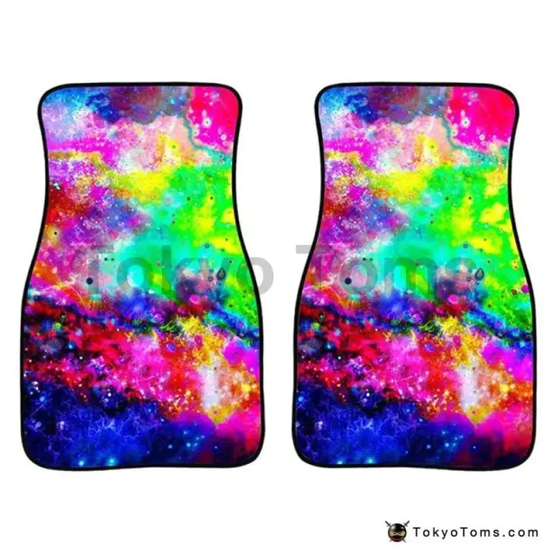 Custom Universal Car Floor Mats  Galaxy Type 7 1