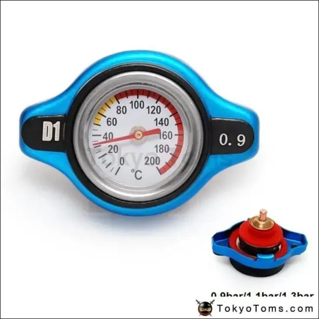 D1 Spec Thermostatic Gauge Radiator Cap 1