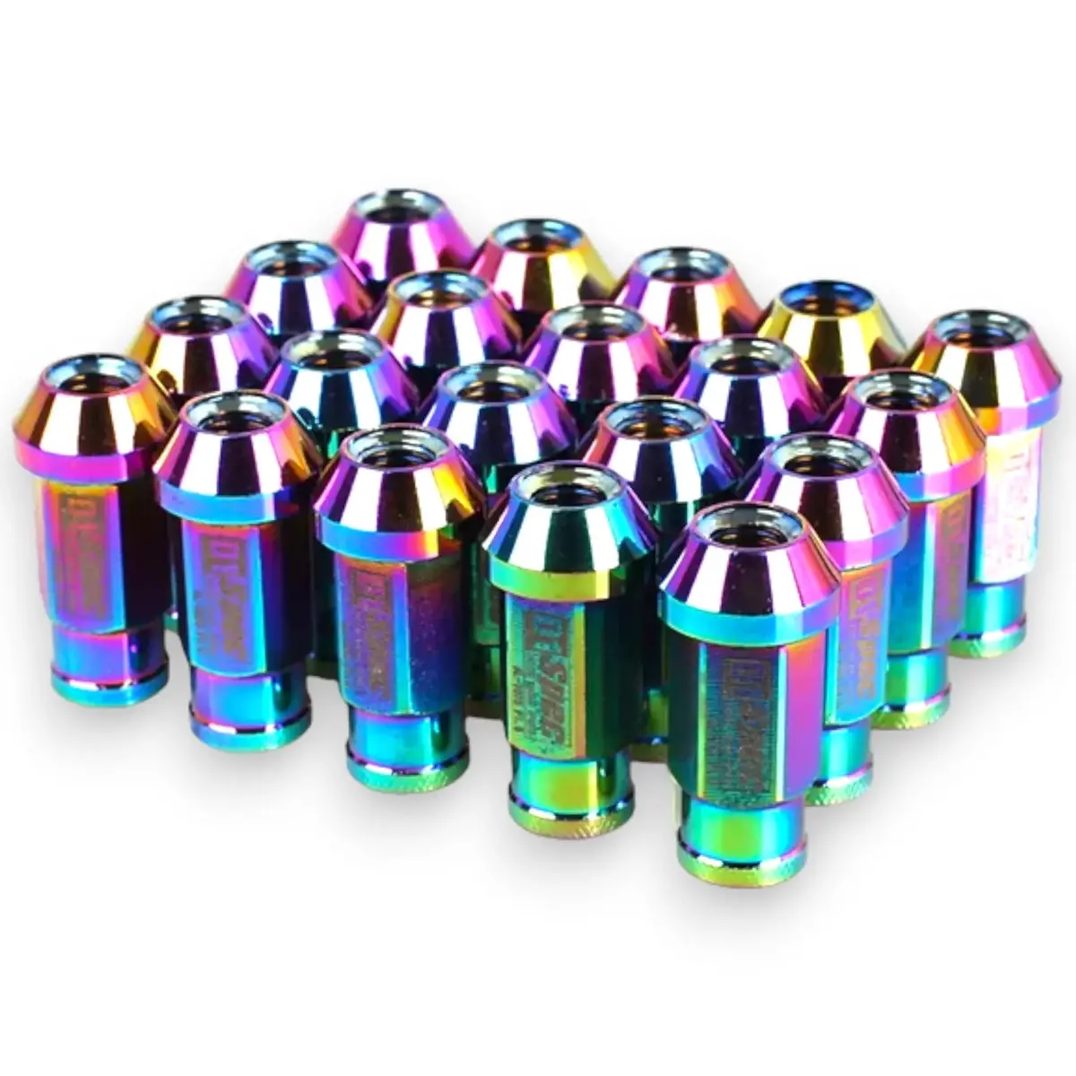 D1 Spec Universal Racing Wheel Lug Nuts Aluminum (Neo) 1
