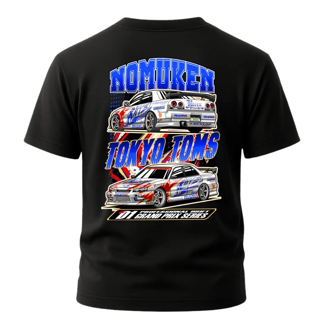 Blitz R34 Nomuken D1 Gp Skyline T-Shirt 1