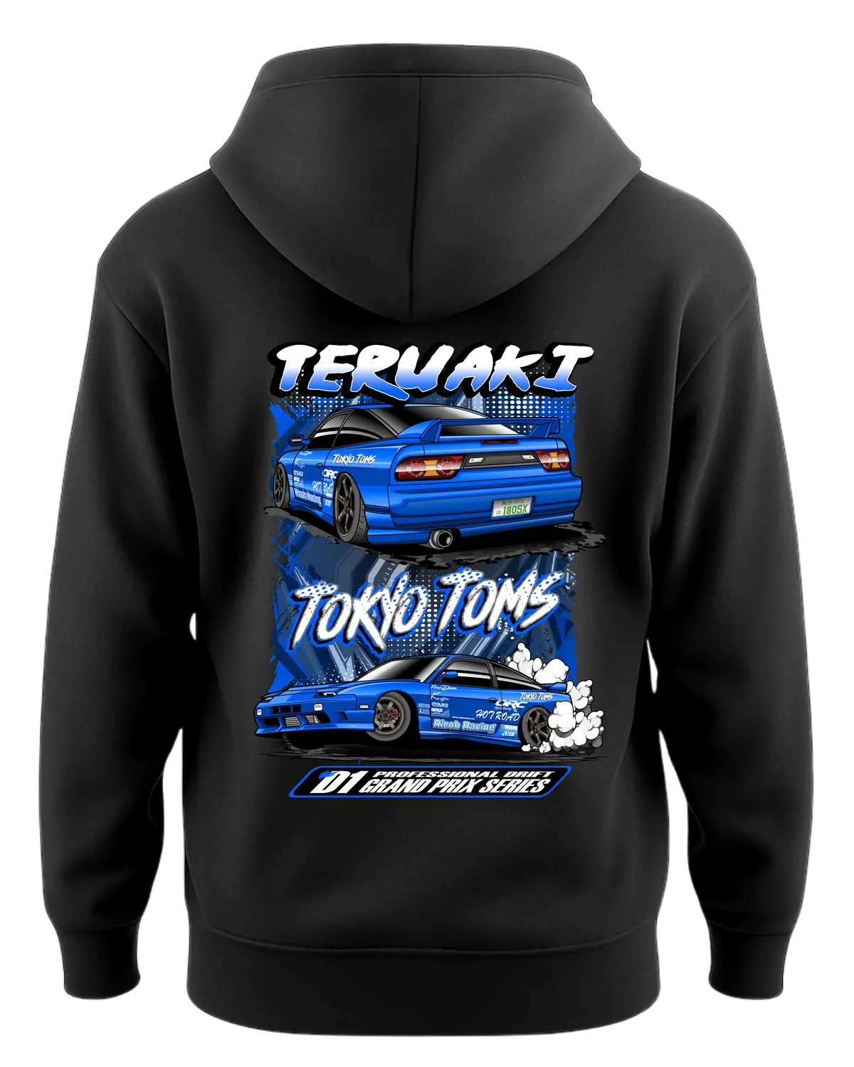 Teruaki Tokyo Toms Drift D1 Grand Prix Series Hoodie 1