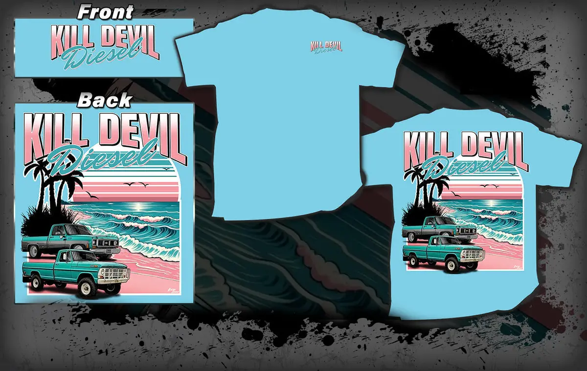 Kdd Retro Beach Tee 1