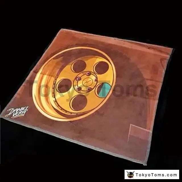 Deep Dish Rims Jdm Car Towel 35Cm X 35Cm 1