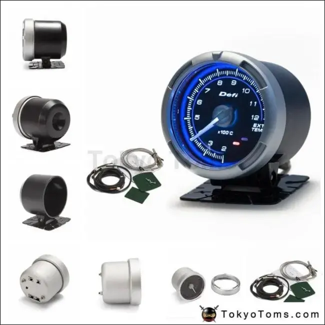 Defi Link Style Meter Advance C2 Exhaust Temperature Gauge Blue 2