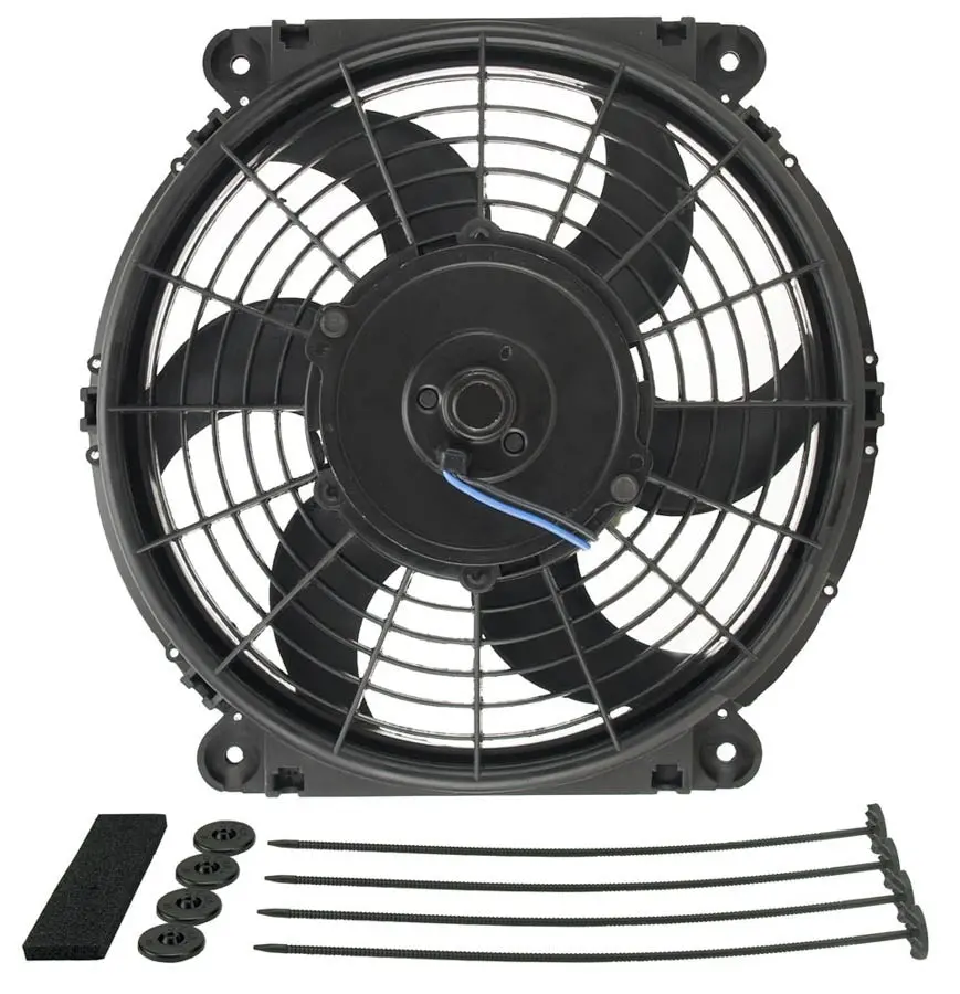 10In Tornado Electric Fan W/Standard Mount Kit 1