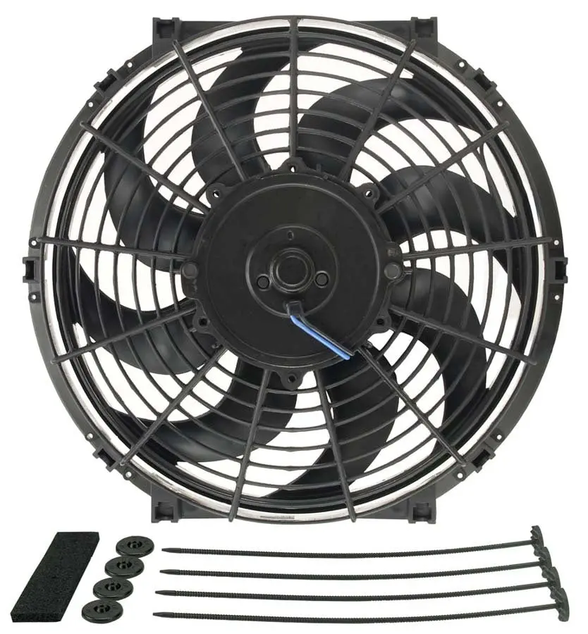 Derale 12In Tornado Electric Fan W/Standard Mount Kit 1