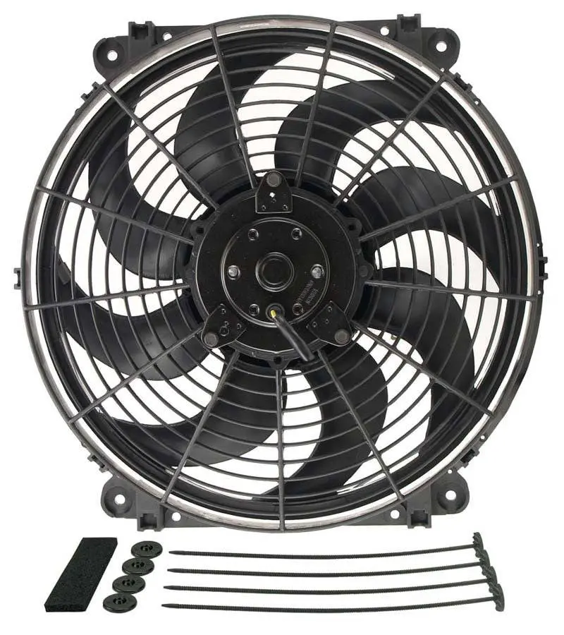 Derale 14In Tornado Electric Fan W/Standard Mount Kit 1