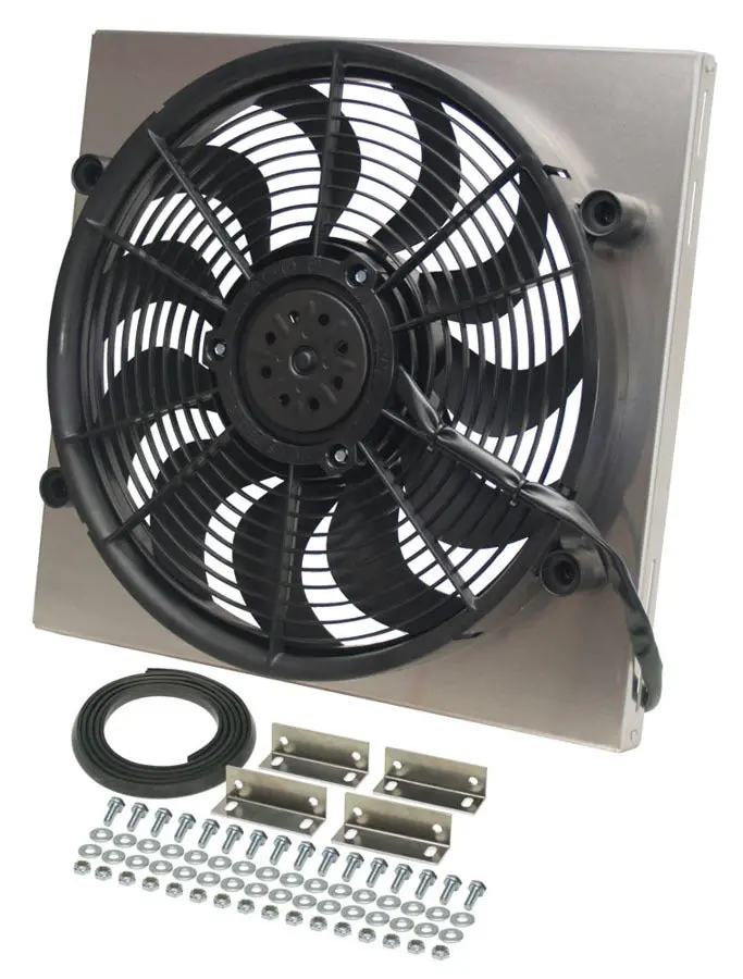 Rad Fan With Aluminum Shroud Assembly 1
