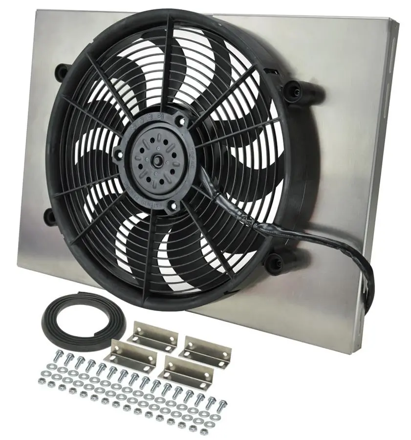 Rad Fan W/Alum Shroud Assembly 1